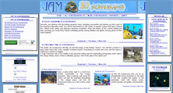 Desktop Screenshot of 3d-screensaver-jam.com